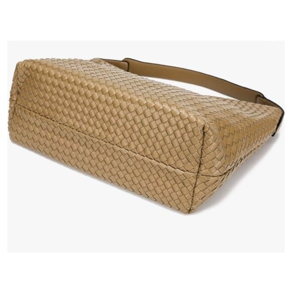 Woven Tote Bag Crossbody Shoulder Bag Large Hobo Handbag - Picture 5 of 8